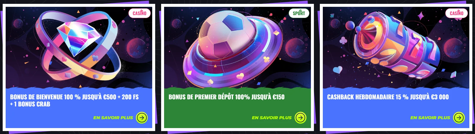 Bonus de bienvenue de Lunubet Casino